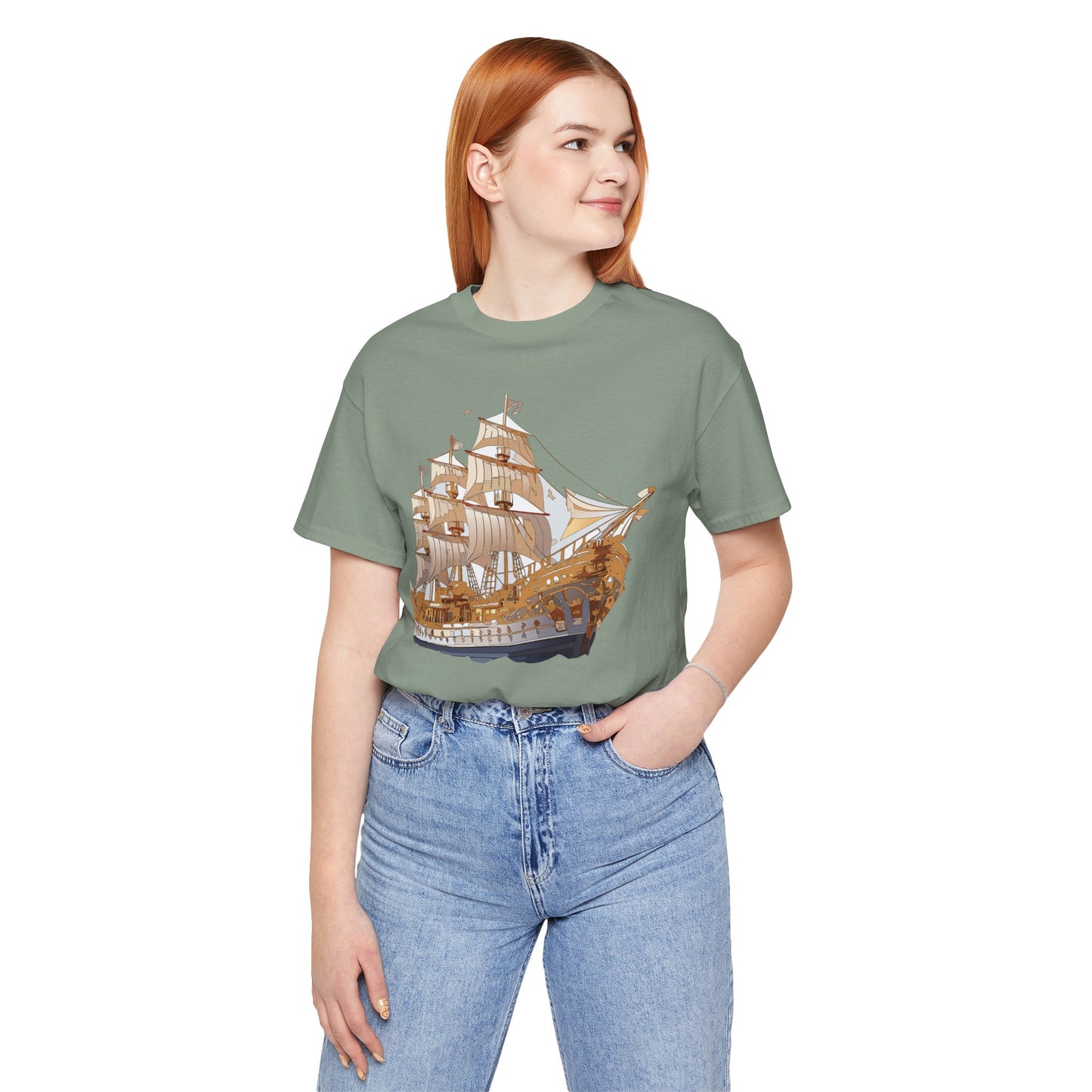 Ship Shirt, Shirt with Ship, Tee shirt with Ship