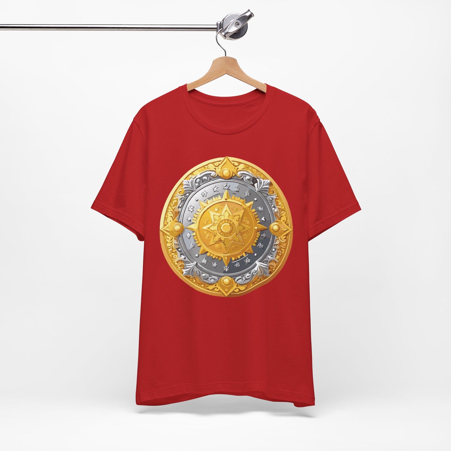 Coin Shirt, Shirt with Coin, Tee Shirt with Gold Coin, Shirt with Antique Coin