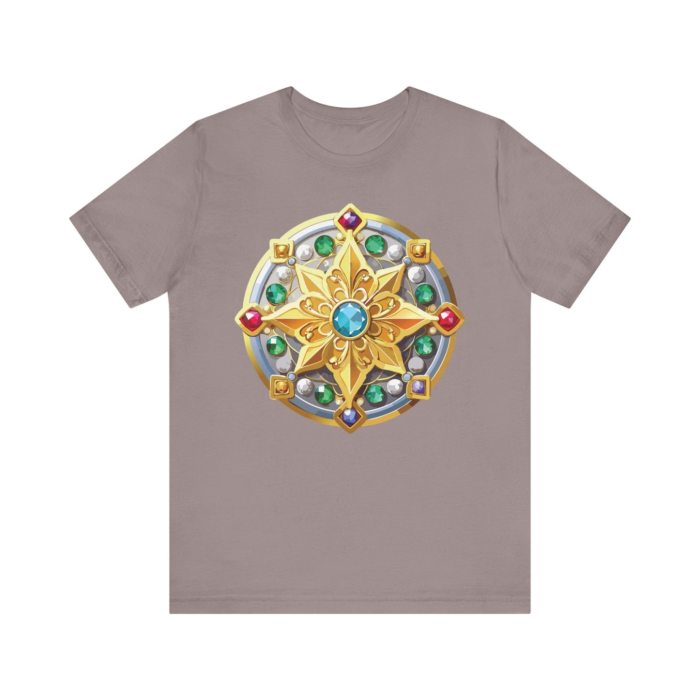 Medallion Shirt, Shirt with Medallion, Tee Shirt with Medal