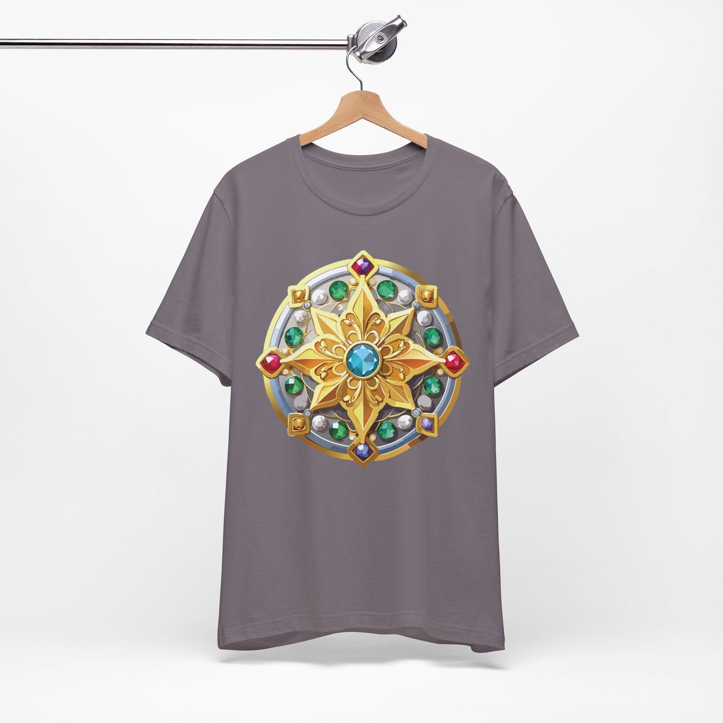 Medallion Shirt, Shirt with Medallion, Tee Shirt with Medal
