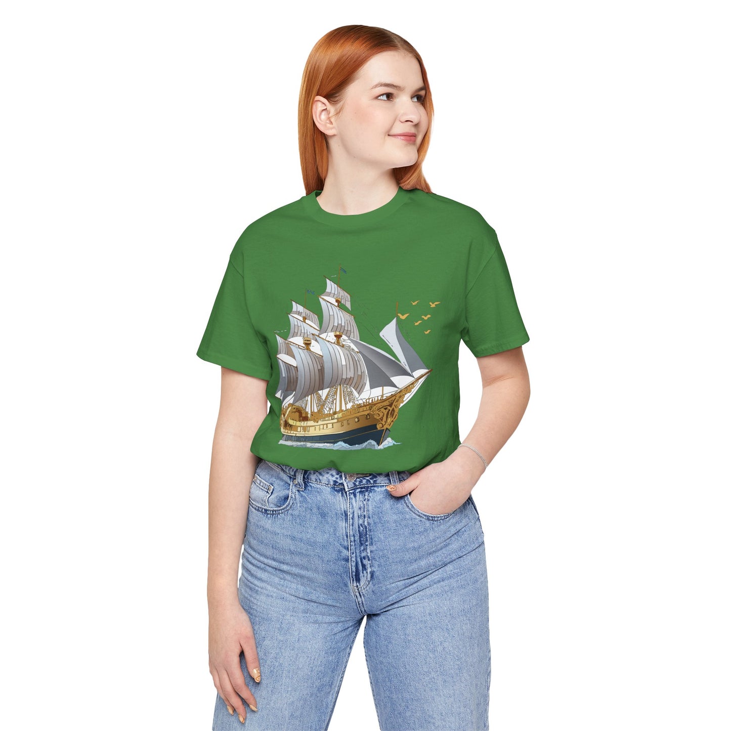 Ship Shirt, Shirt with Ship, Tee shirt with Ship