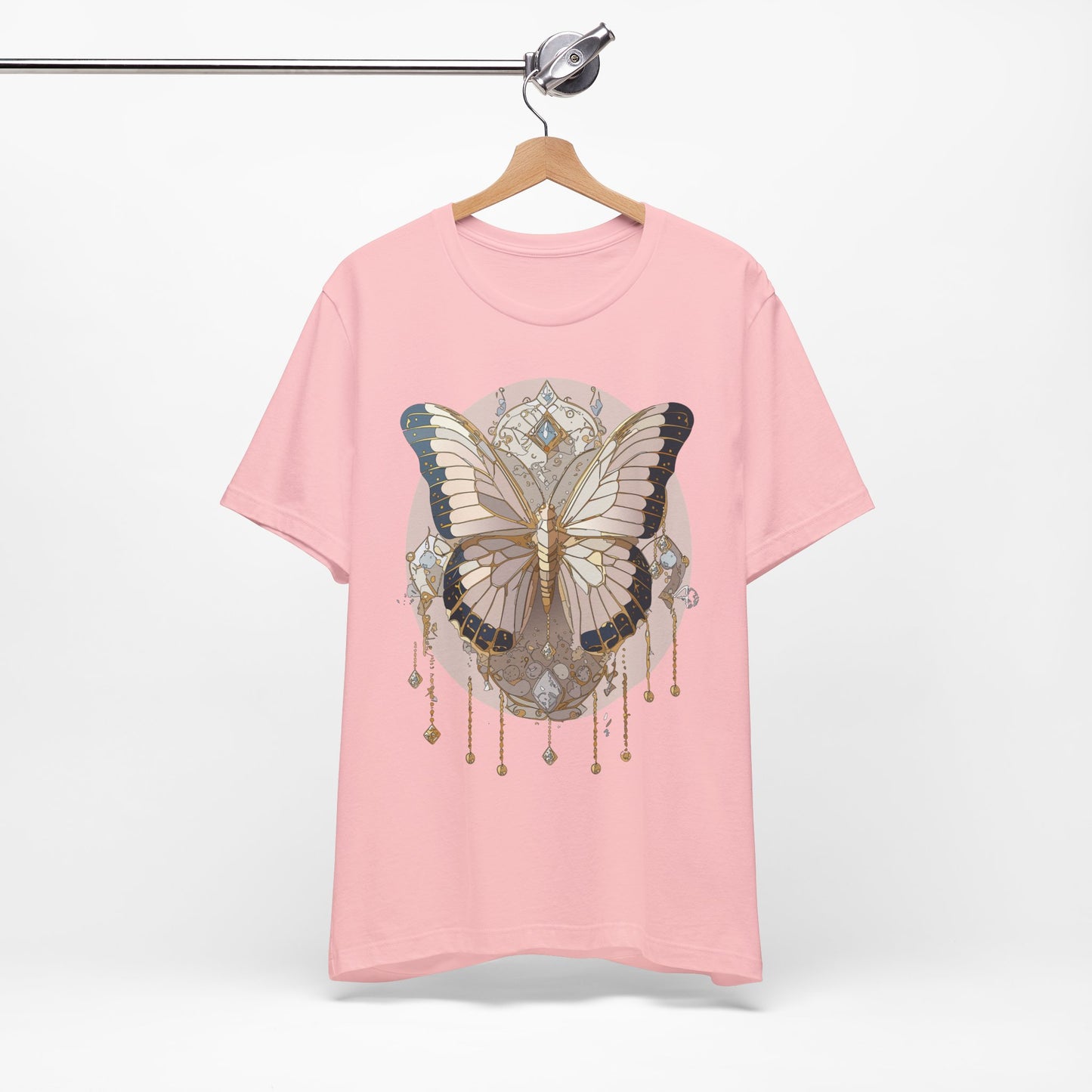 Butterfly Shirt, Shirt with Butterfly, Tee Shirt with Antique Butterfly