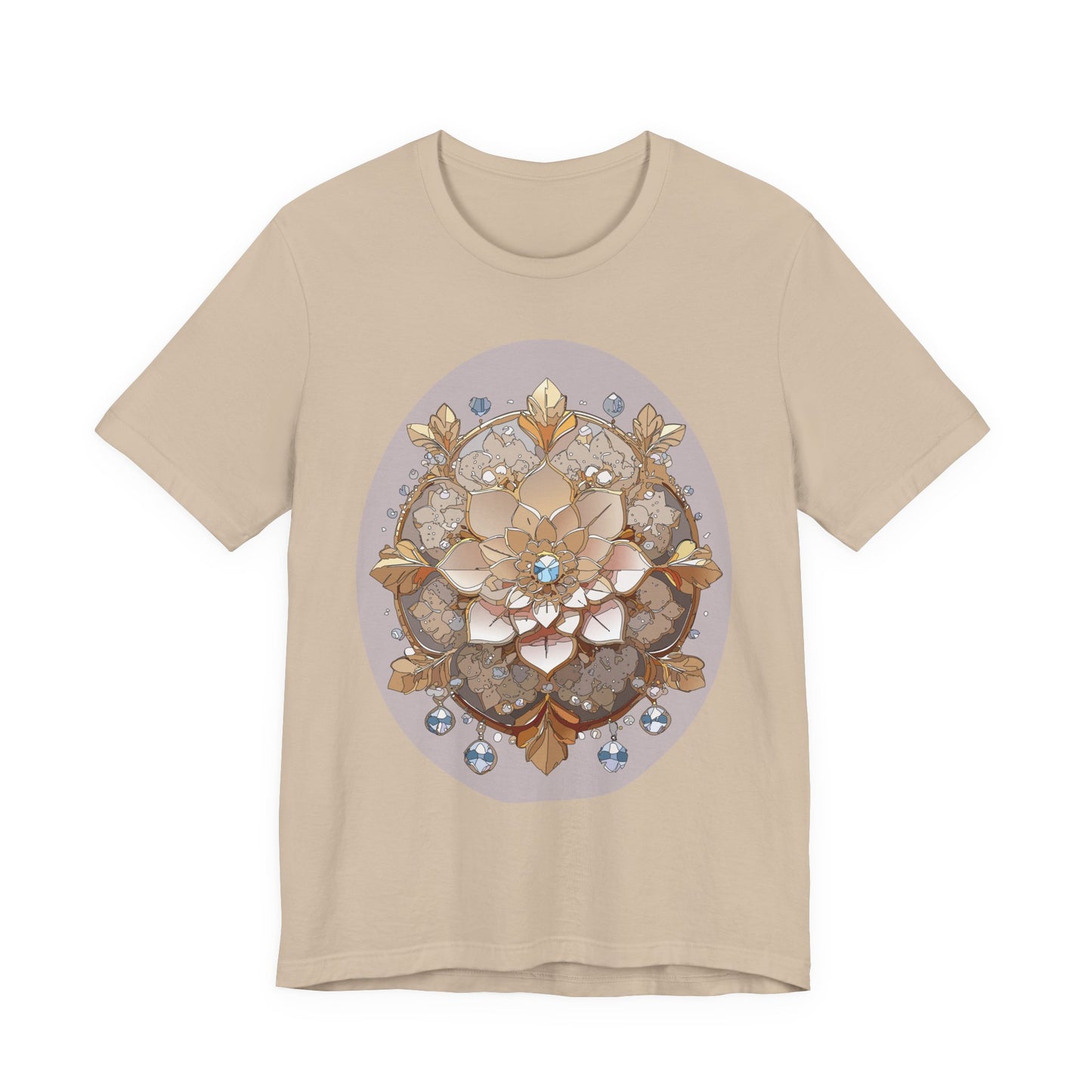 Floral Shirt, Flower Shirt, Tee Shirt with Antique Flower