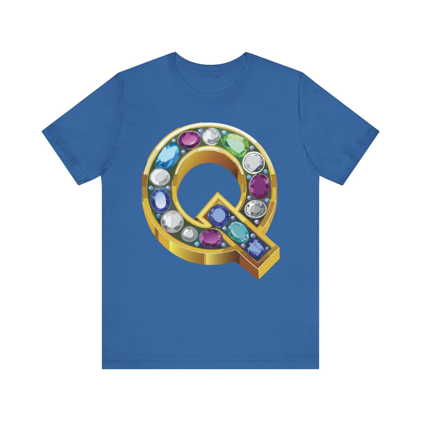 Letter Shirt, Shirt with Letters, Tee Shirt with Gold Letter, Shirt with Antique Letters