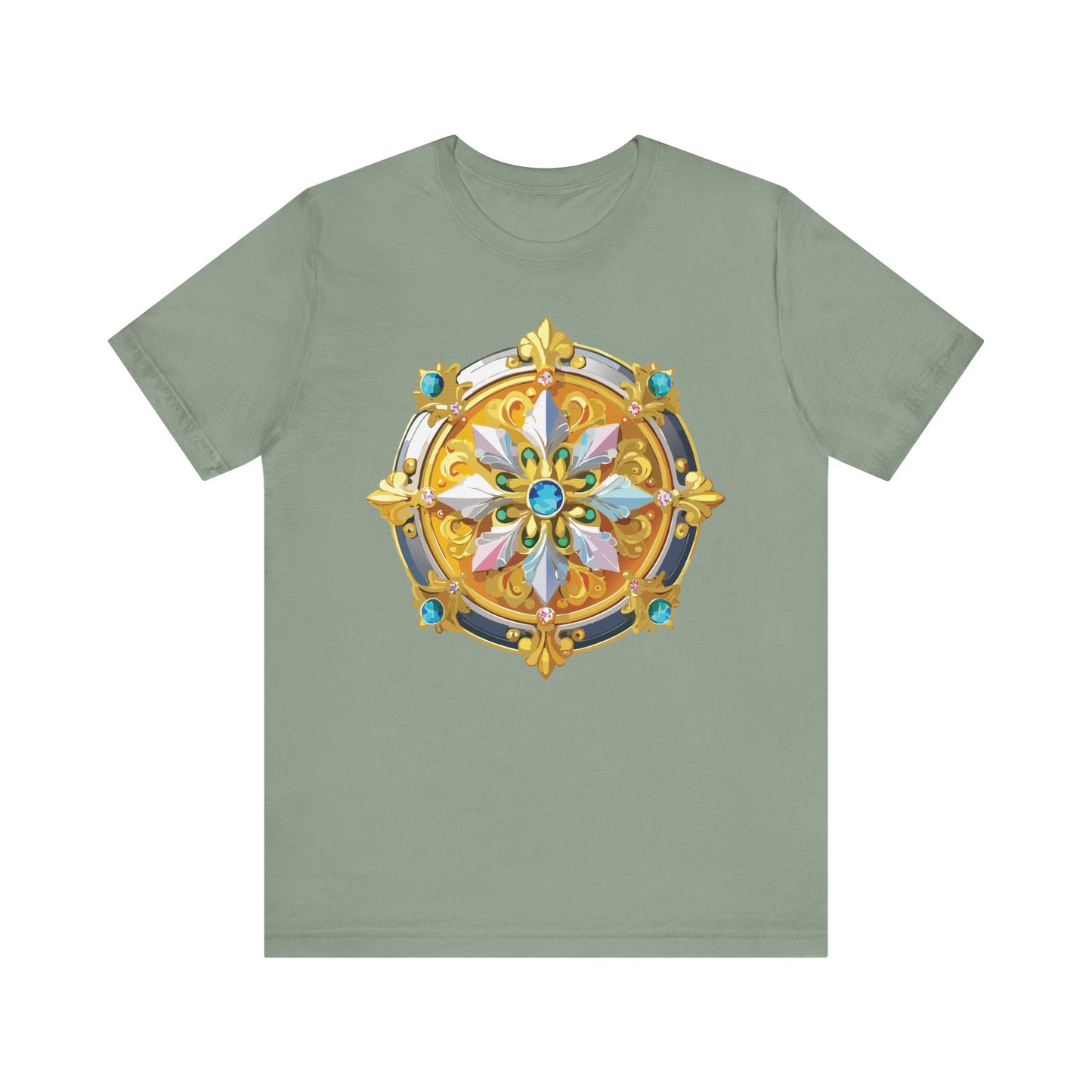Medallion Shirt, Shirt with Medallion, Tee Shirt with Medal