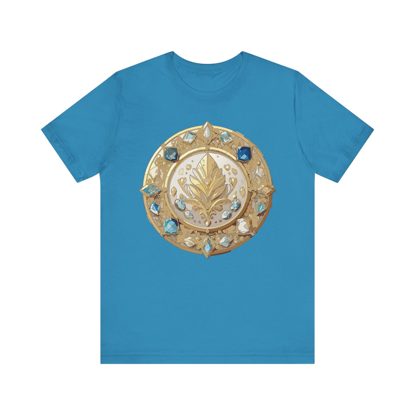 Medallion Shirt, Shirt with Medallion, Tee Shirt with Medal