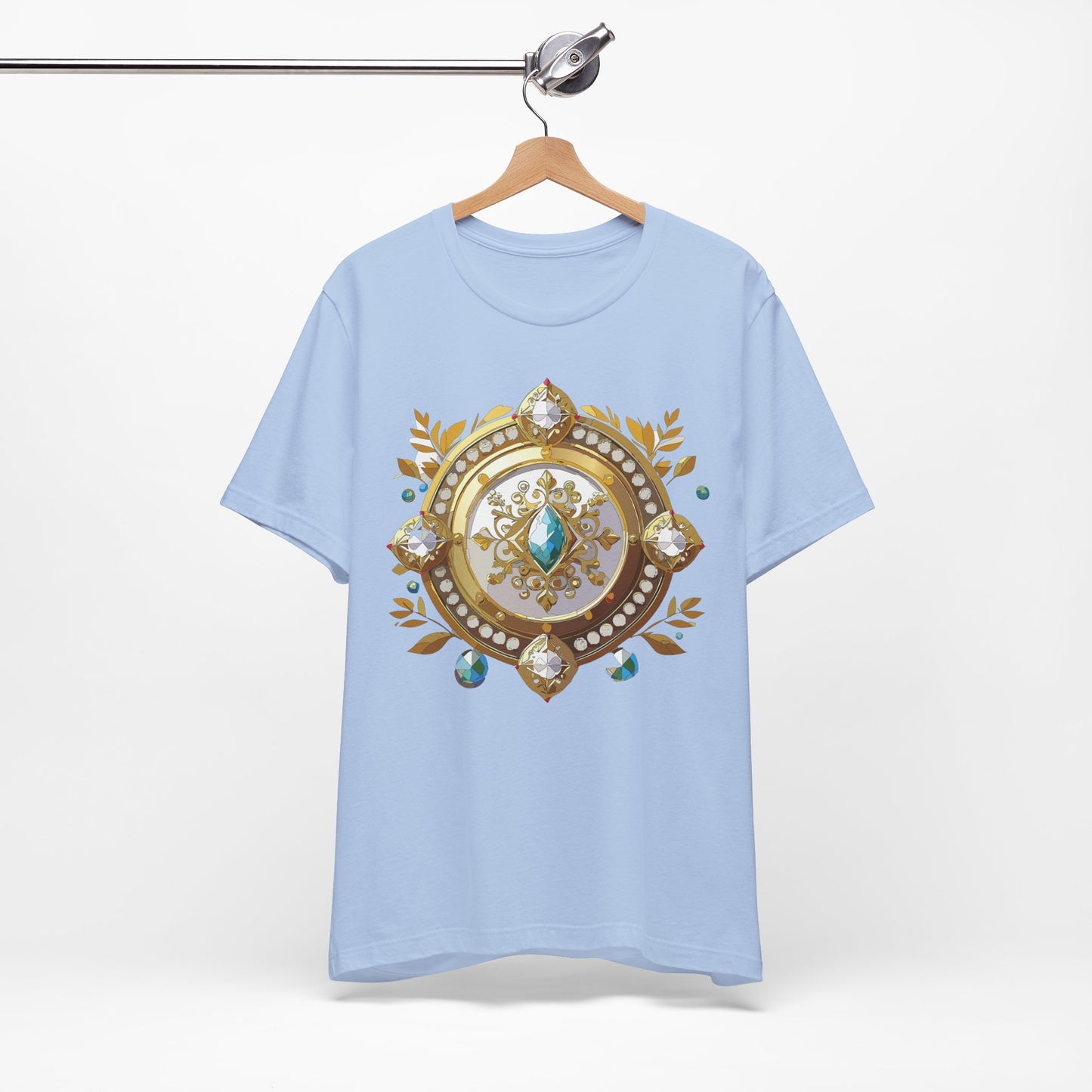 Medallion Shirt, Shirt with Medallion, Tee Shirt with Medal