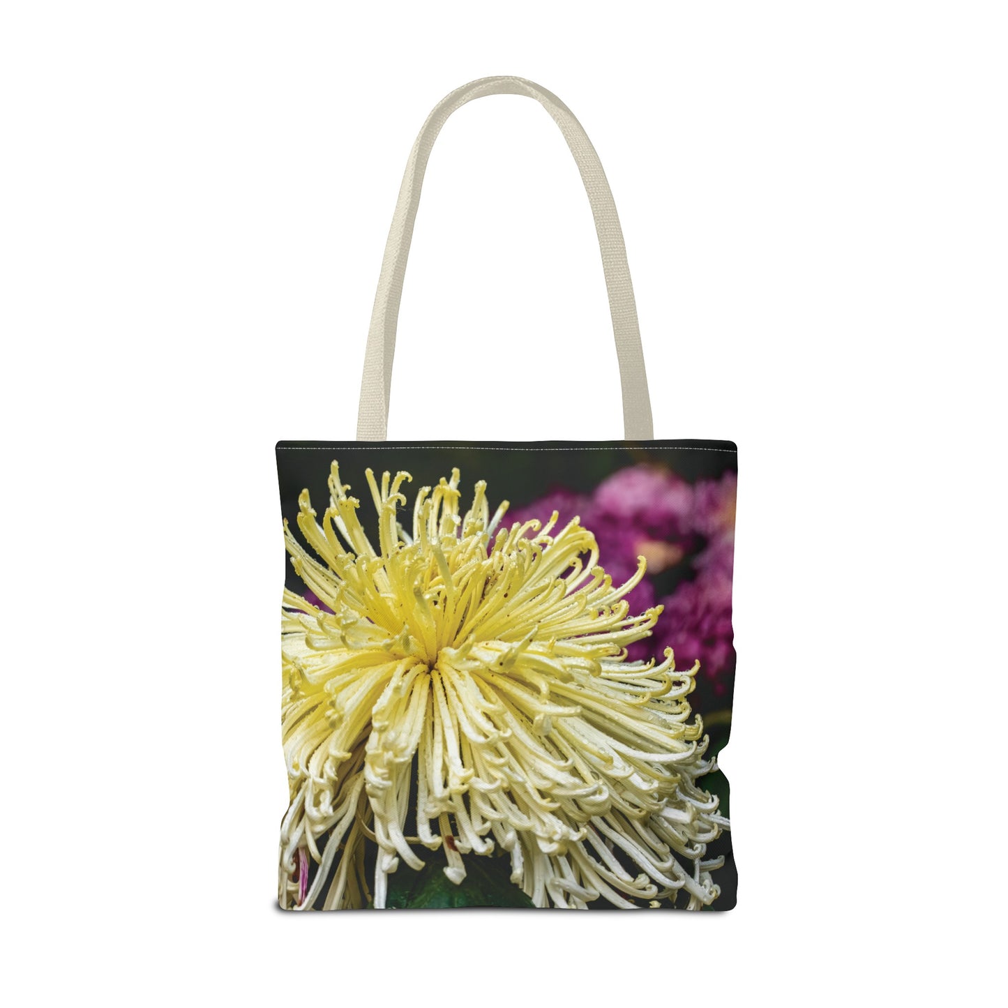 Canvas Bag with Floral Prints