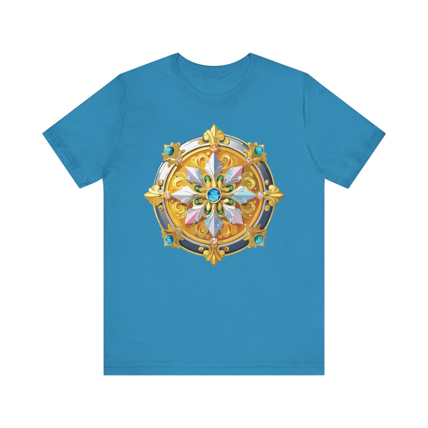 Medallion Shirt, Shirt with Medallion, Tee Shirt with Medal