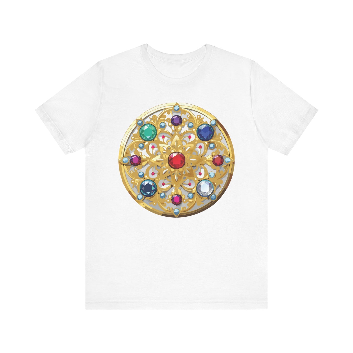 Medallion Shirt, Shirt with Medallion, Tee Shirt with Medal