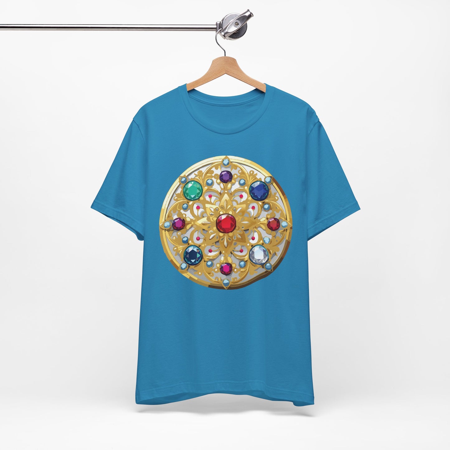 Medallion Shirt, Shirt with Medallion, Tee Shirt with Medal