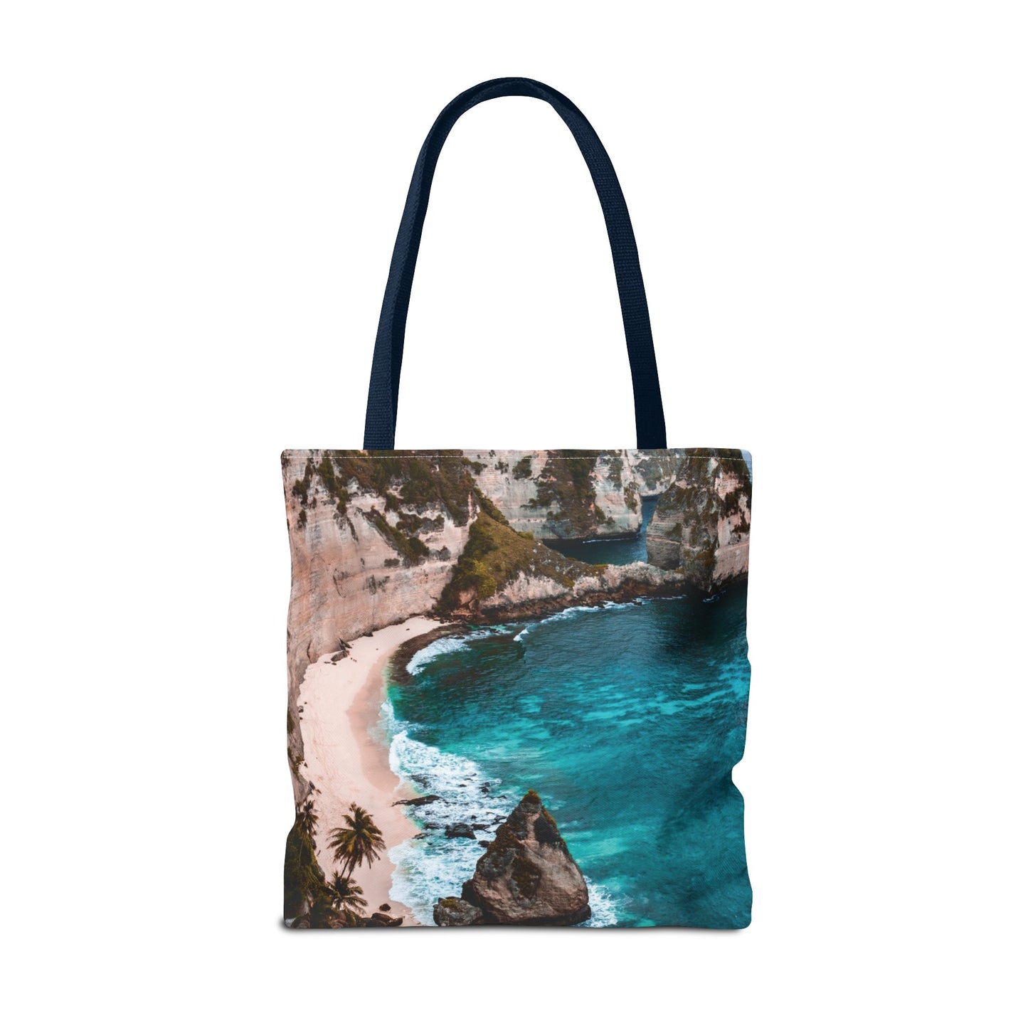 Canvas Bag with Beach Prints