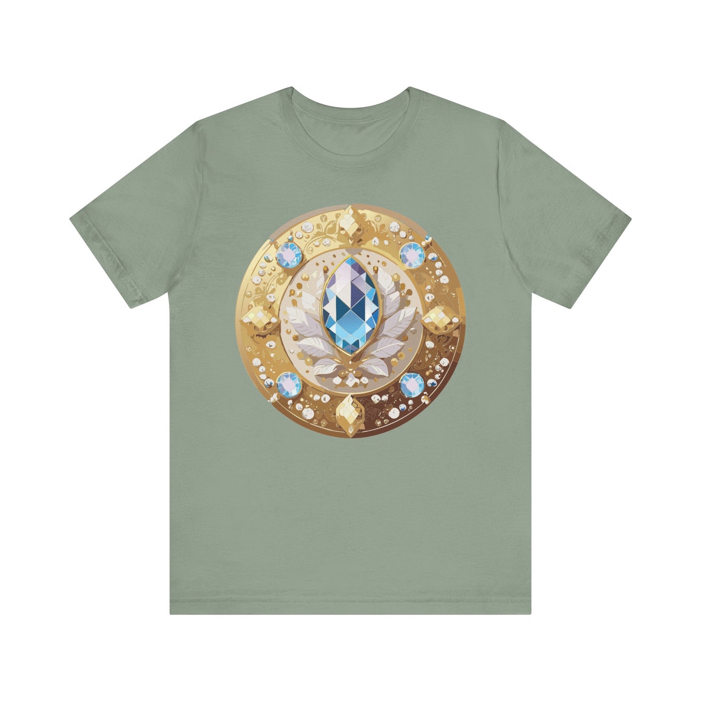 Medallion Shirt, Shirt with Medallion, Tee Shirt with Medal