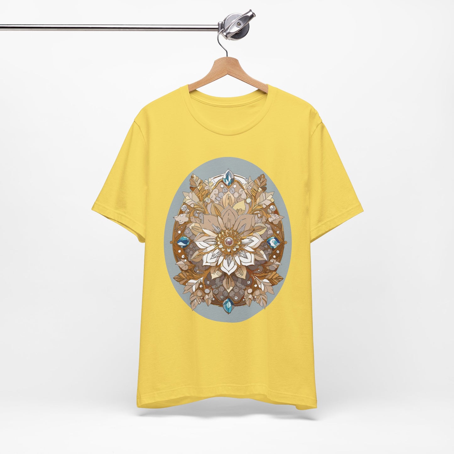 Floral Shirt, Flower Shirt, Tee Shirt with Antique Flower