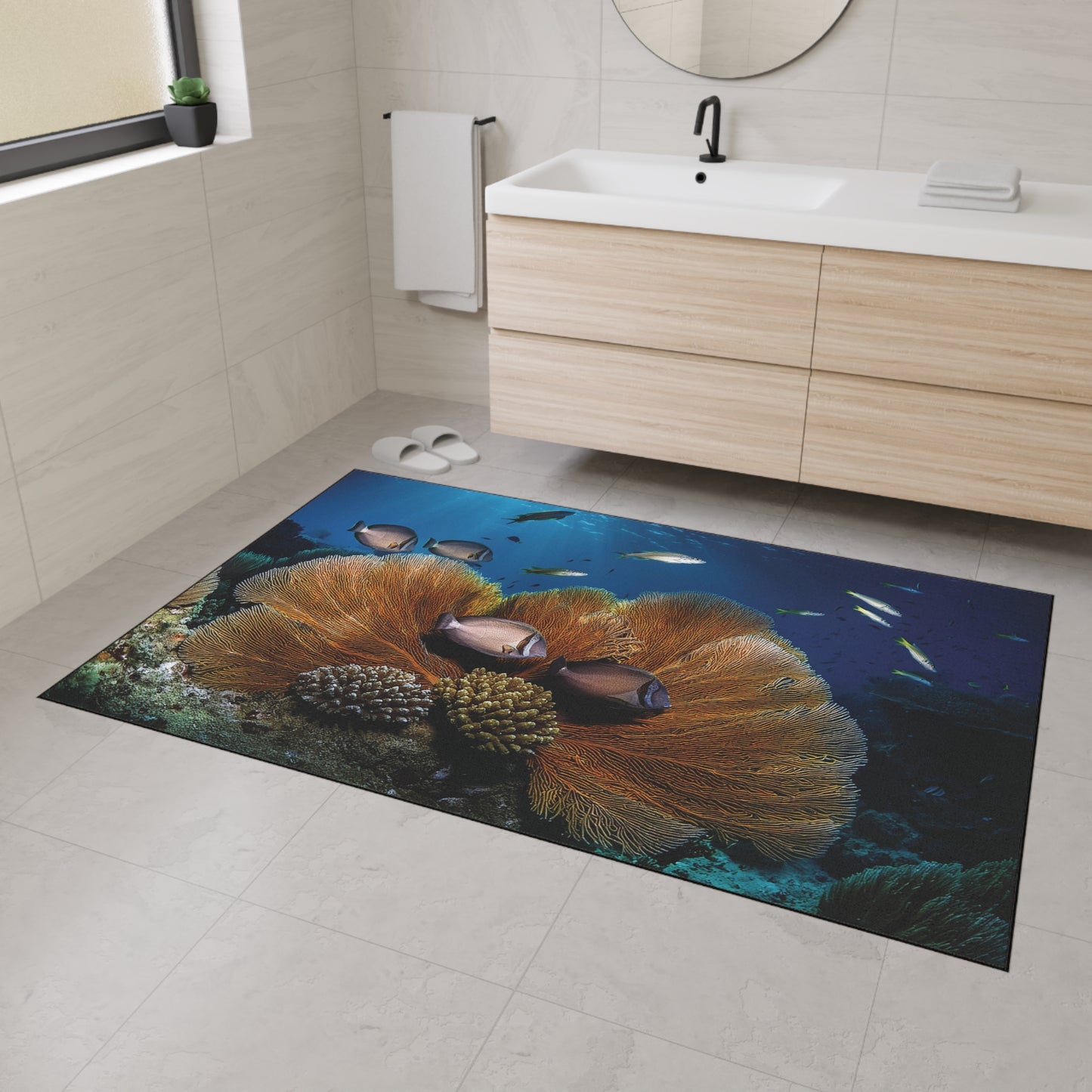 Heavy Duty Floor Mat - Deep Ocean