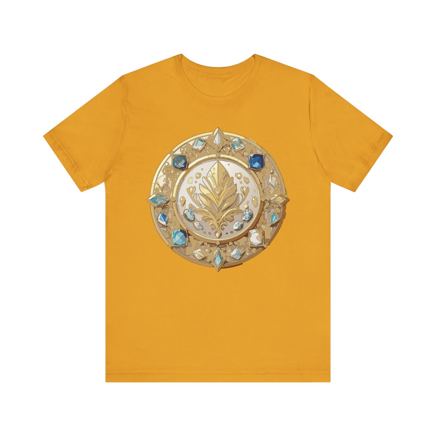 Medallion Shirt, Shirt with Medallion, Tee Shirt with Medal