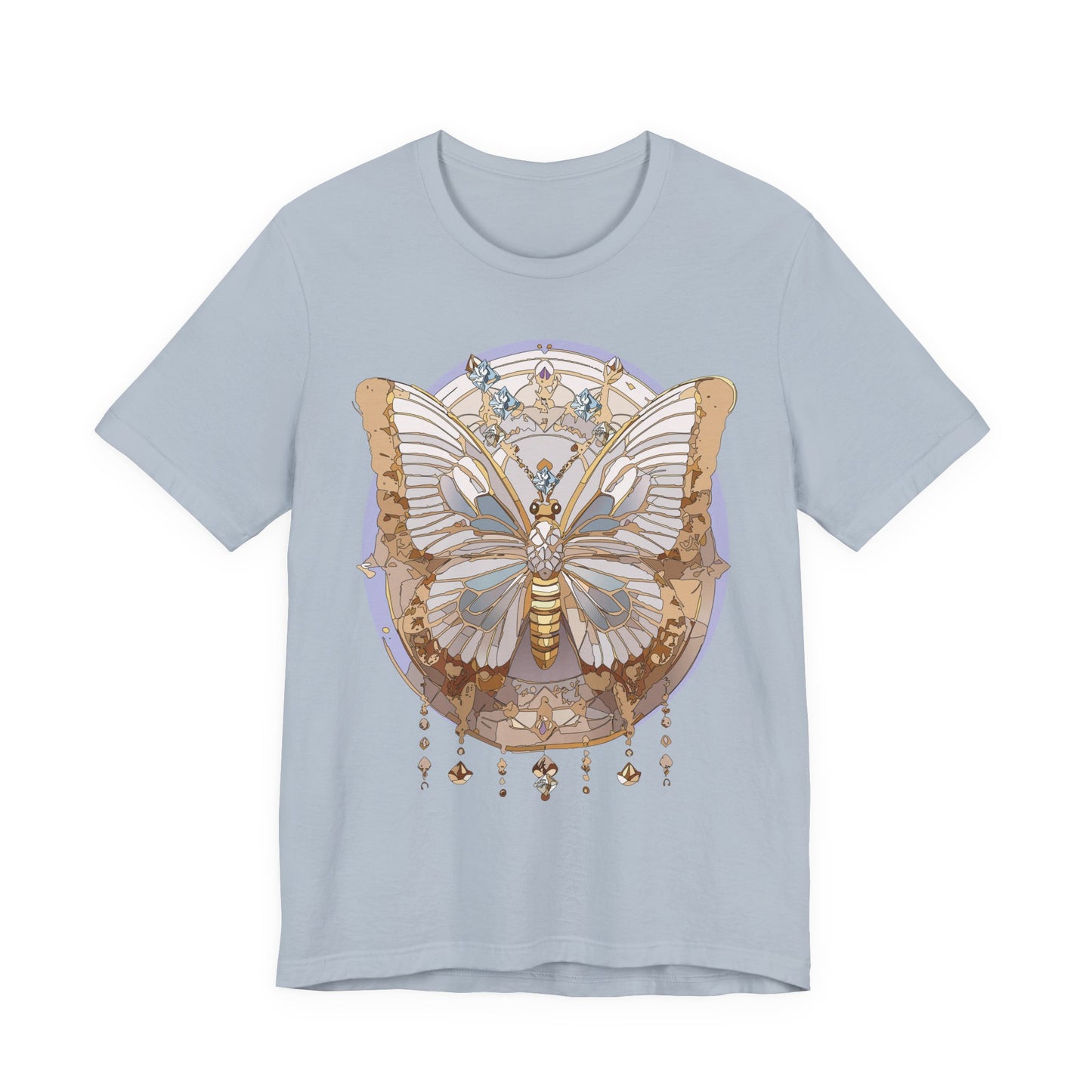 Butterfly Shirt, Shirt with Butterfly, Tee Shirt with Antique Butterfly