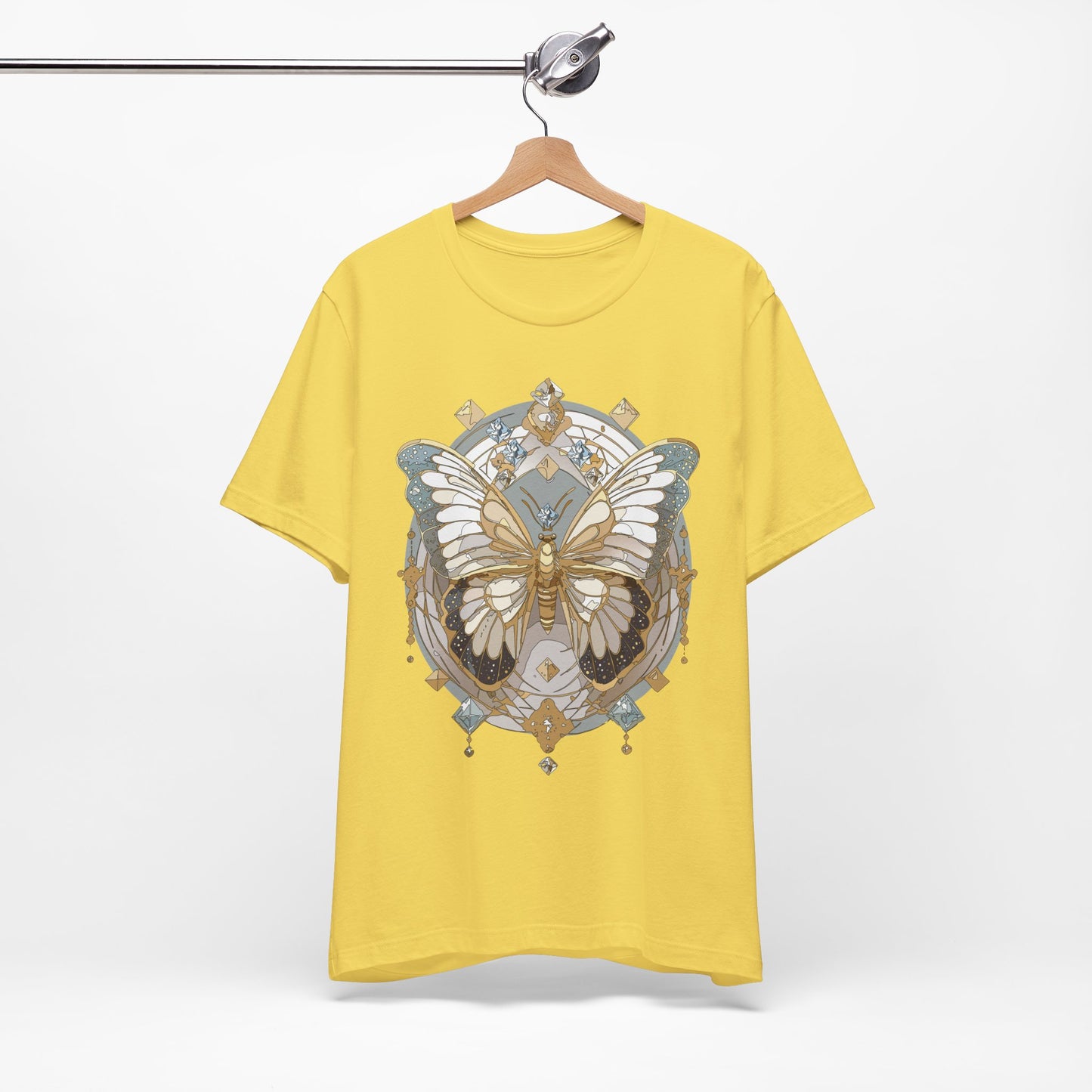 Butterfly Shirt, Shirt with Butterfly, Tee Shirt with Antique Butterfly
