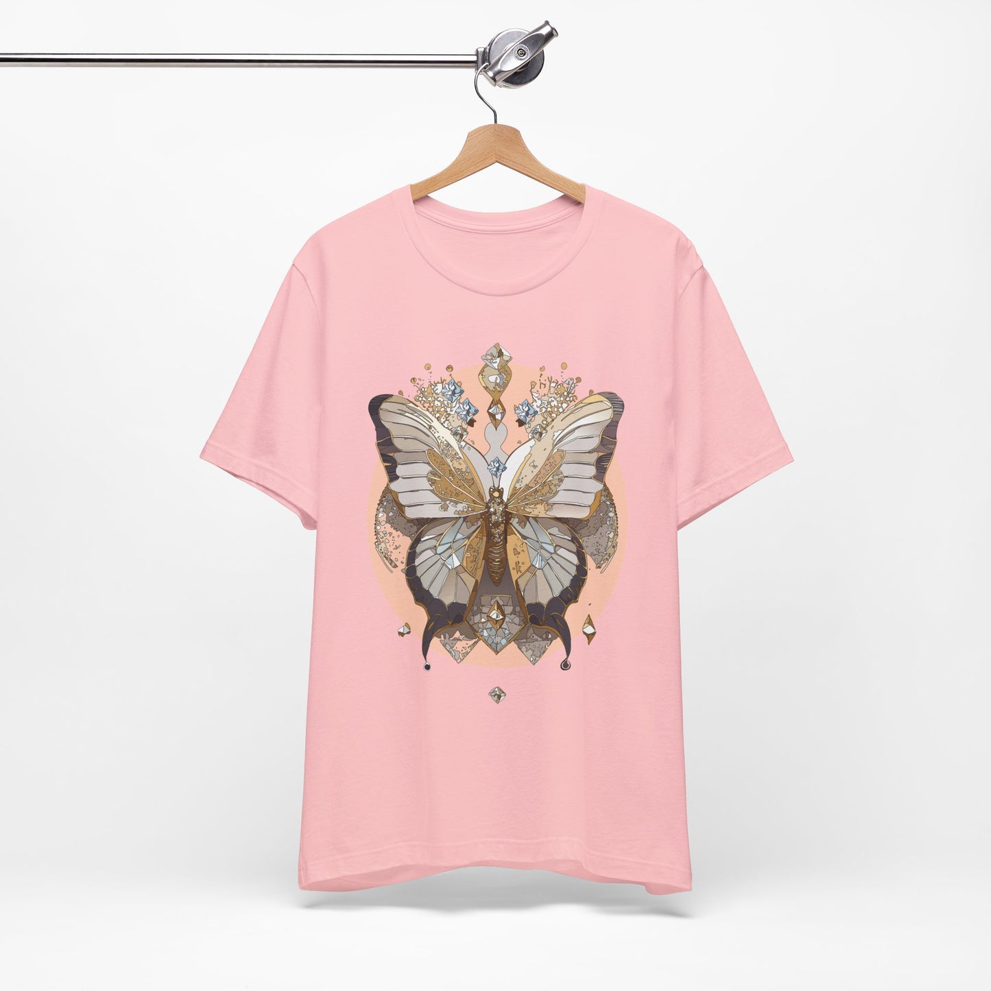 Butterfly Shirt, Shirt with Butterfly, Tee Shirt with Antique Butterfly