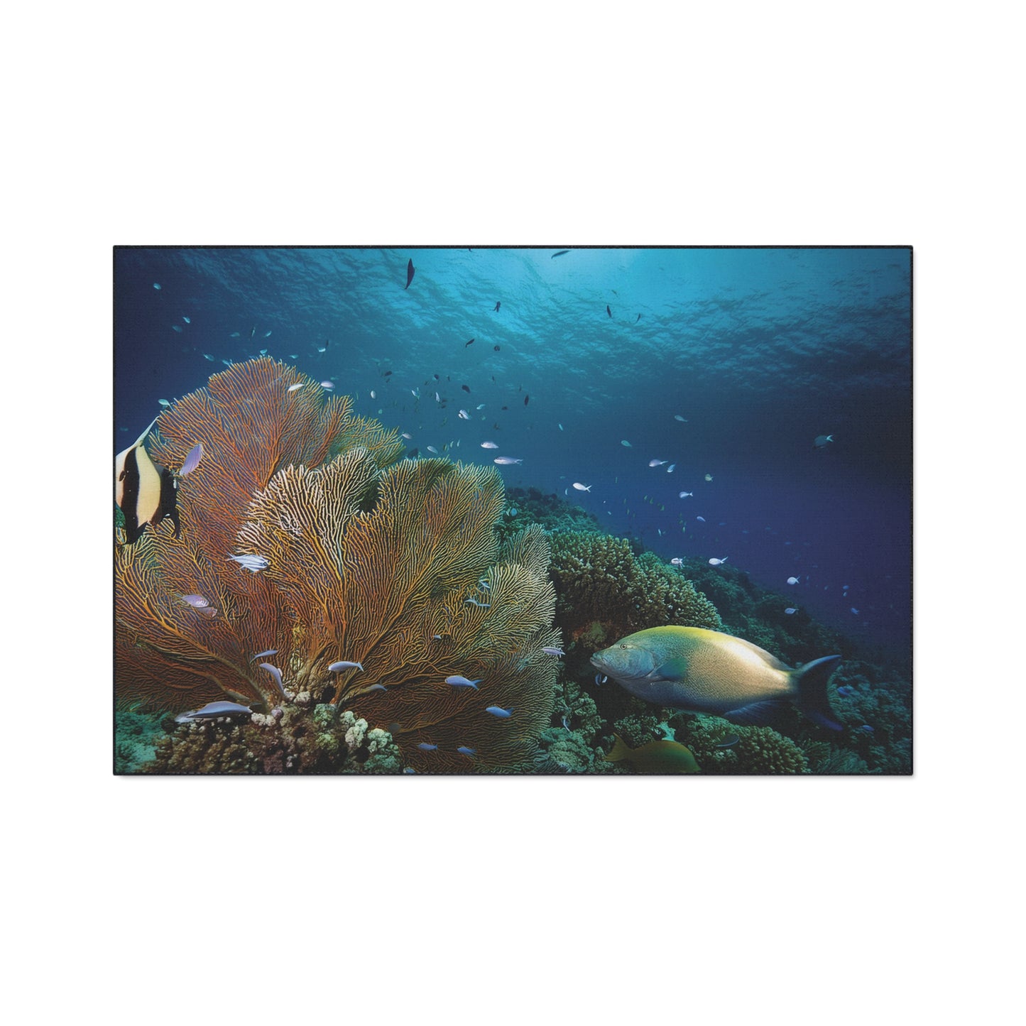 Heavy Duty Floor Mat -Deep Ocean