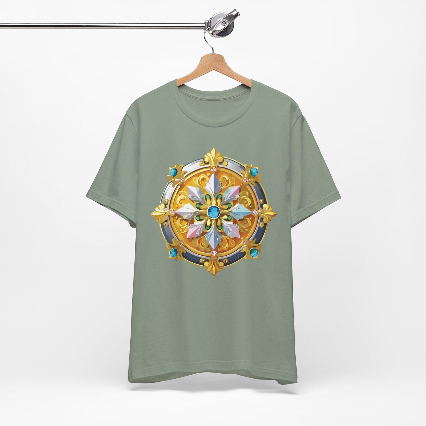 Medallion Shirt, Shirt with Medallion, Tee Shirt with Medal