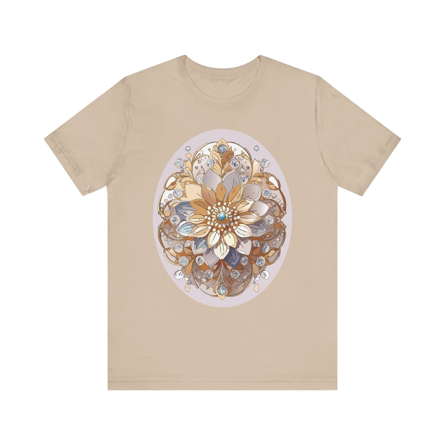 Floral Shirt, Flower Shirt, Tee Shirt with Antique Flower