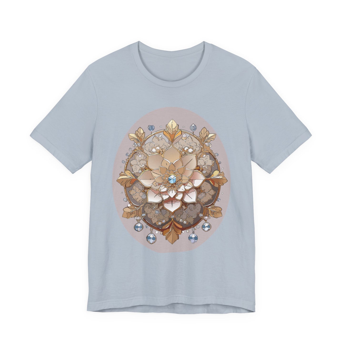 Floral Shirt, Flower Shirt, Tee Shirt with Antique Flower