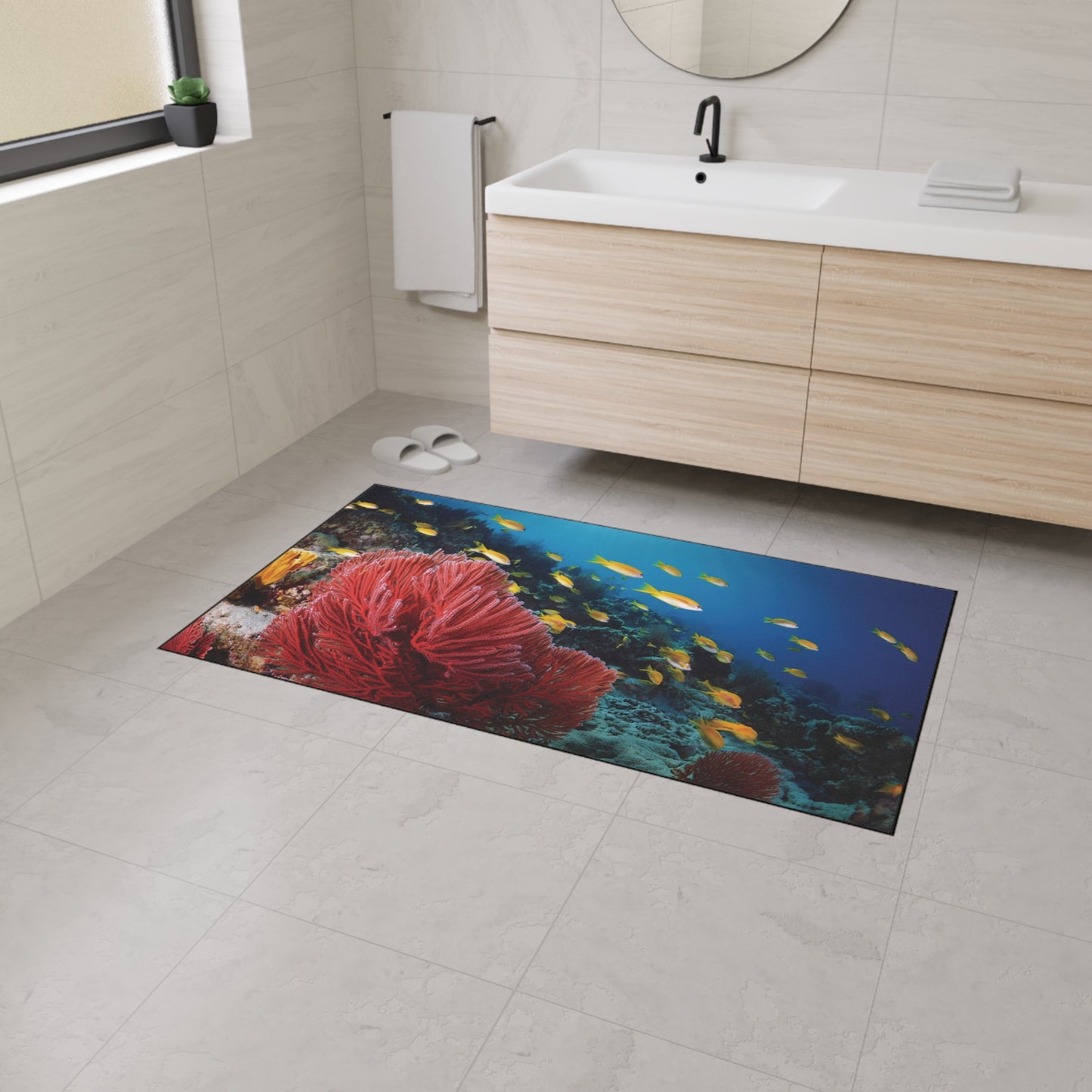 Heavy Duty Floor Mat - Deep Ocean