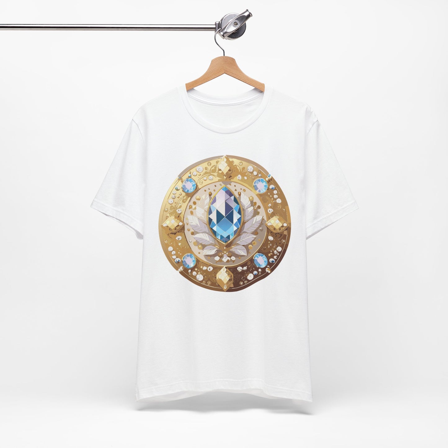 Medallion Shirt, Shirt with Medallion, Tee Shirt with Medal