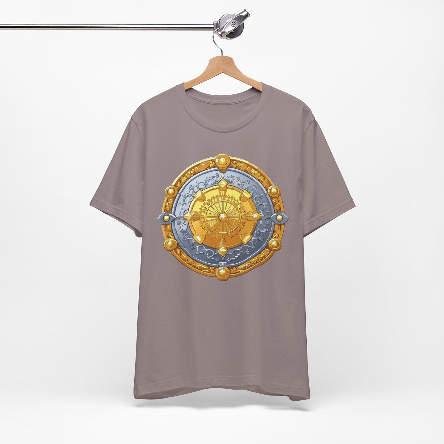 Coin Shirt, Shirt with Coin, Tee Shirt with Gold Coin, Shirt with Antique Coin