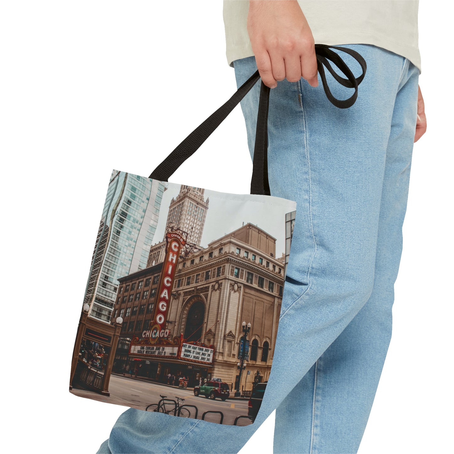 Canvas Bag with City Prints