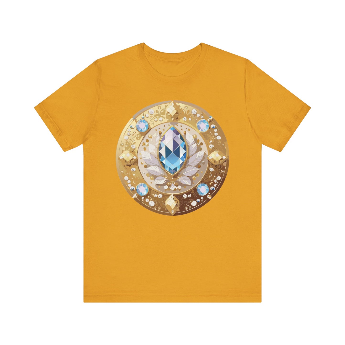 Medallion Shirt, Shirt with Medallion, Tee Shirt with Medal