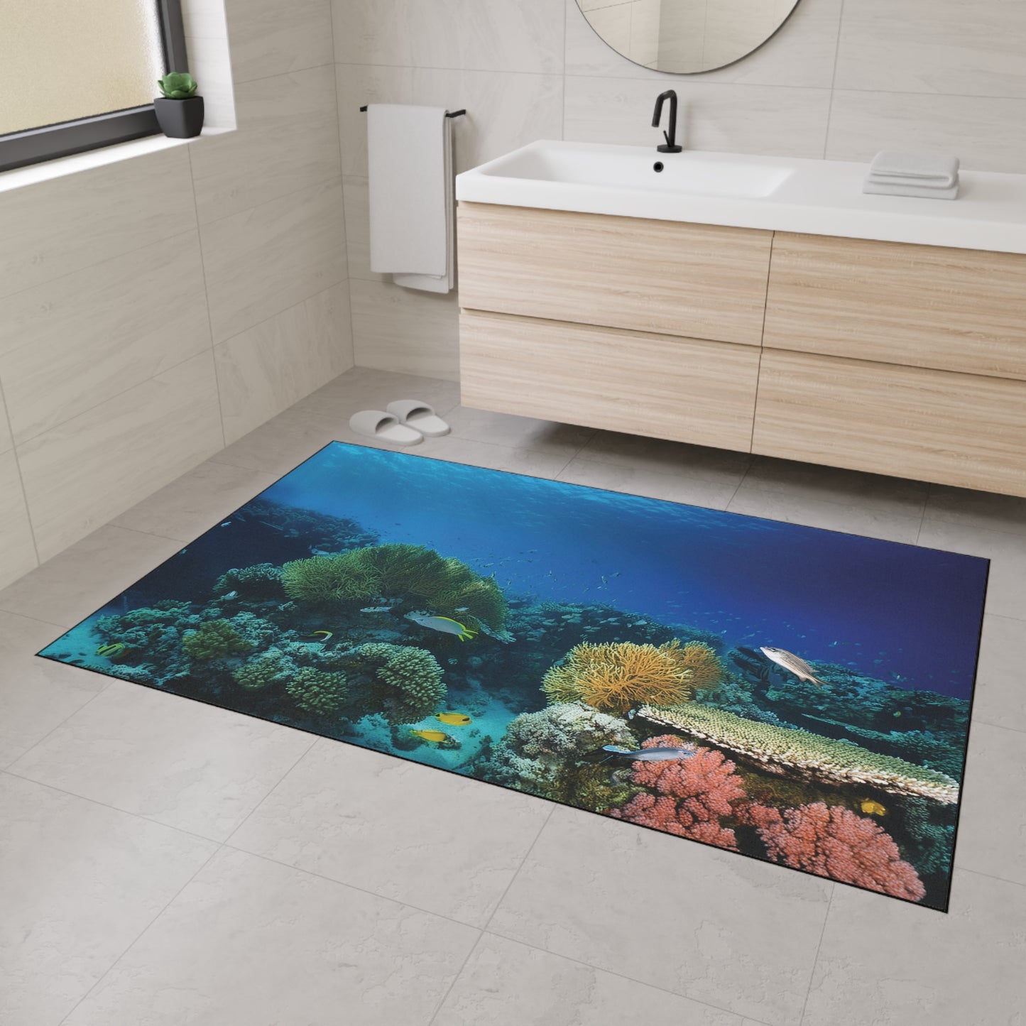 Heavy Duty Floor Mat - Deep Ocean