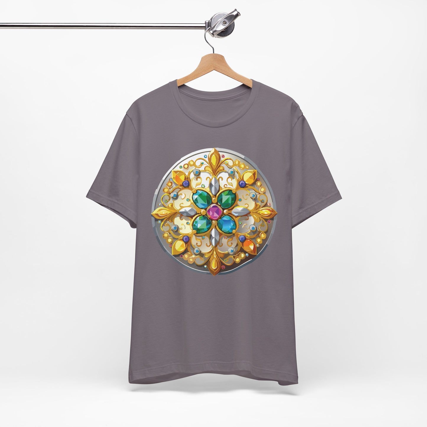Medallion Shirt, Shirt with Medallion, Tee Shirt with Medal