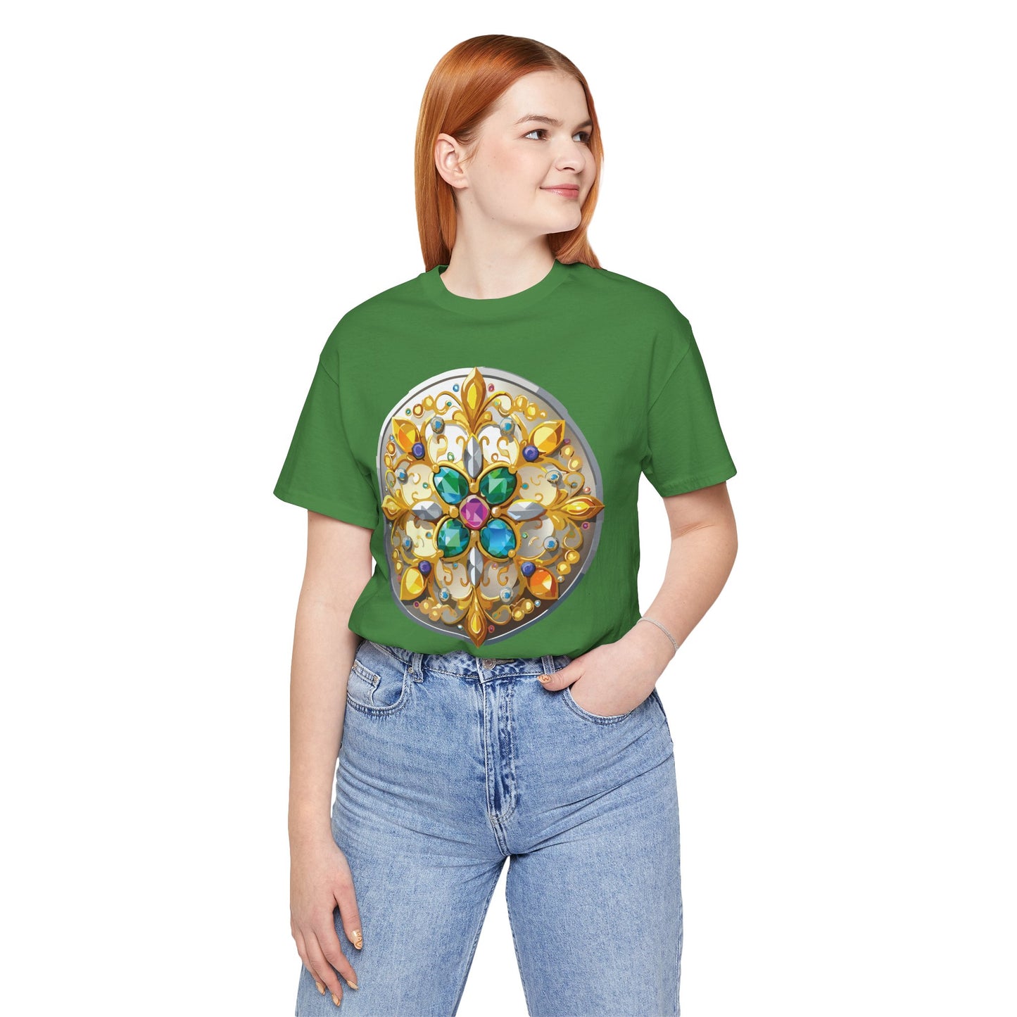 Medallion Shirt, Shirt with Medallion, Tee Shirt with Medal
