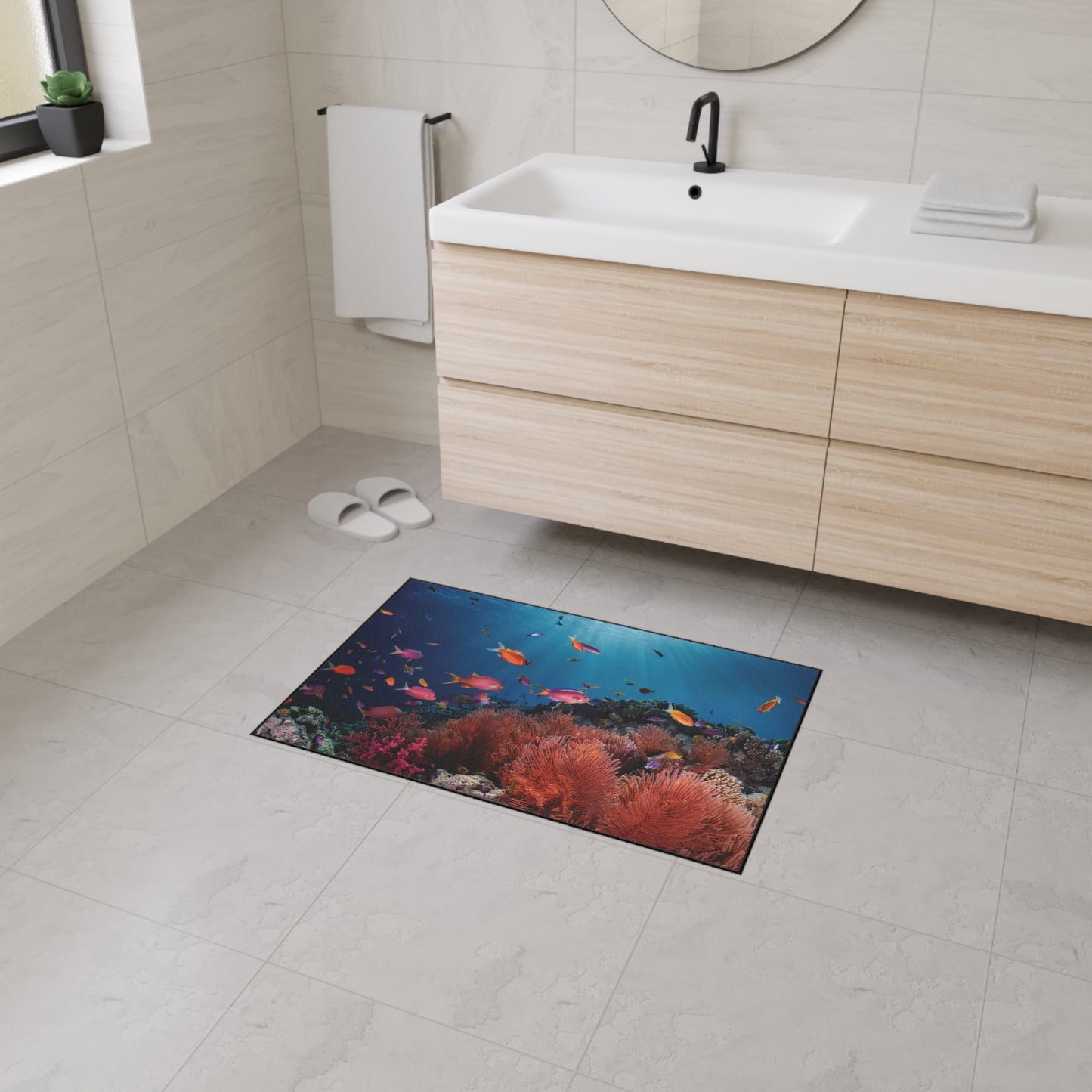 Heavy Duty Floor Mat - Deep Ocean