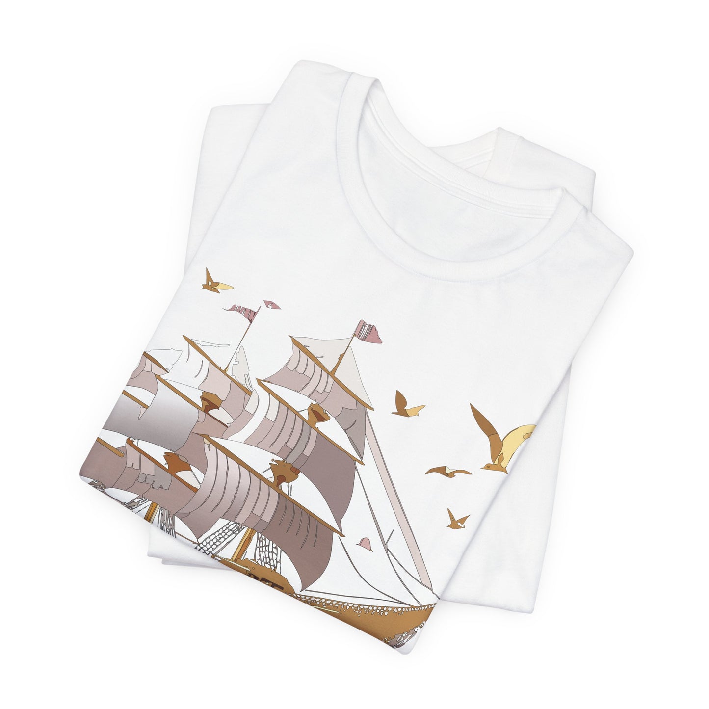 Ship Shirt, Shirt with Ship, Tee shirt with Ship