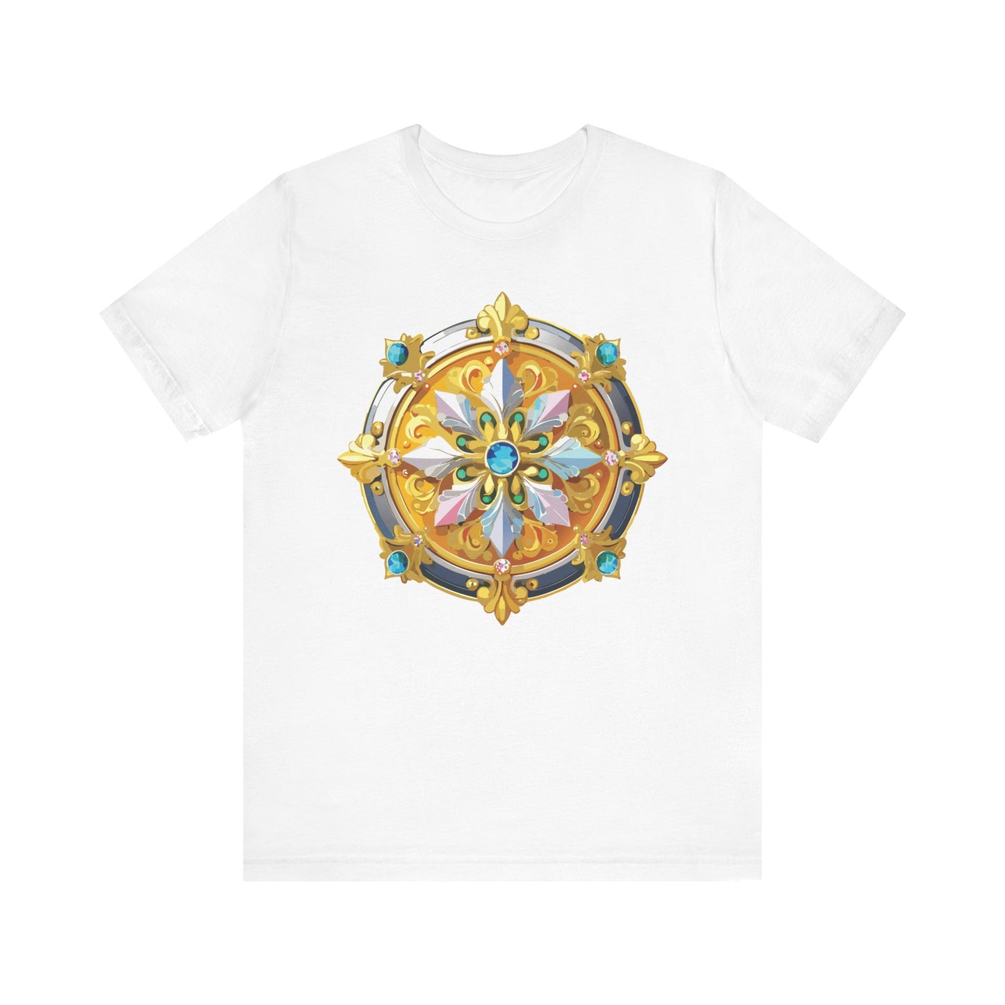 Medallion Shirt, Shirt with Medallion, Tee Shirt with Medal