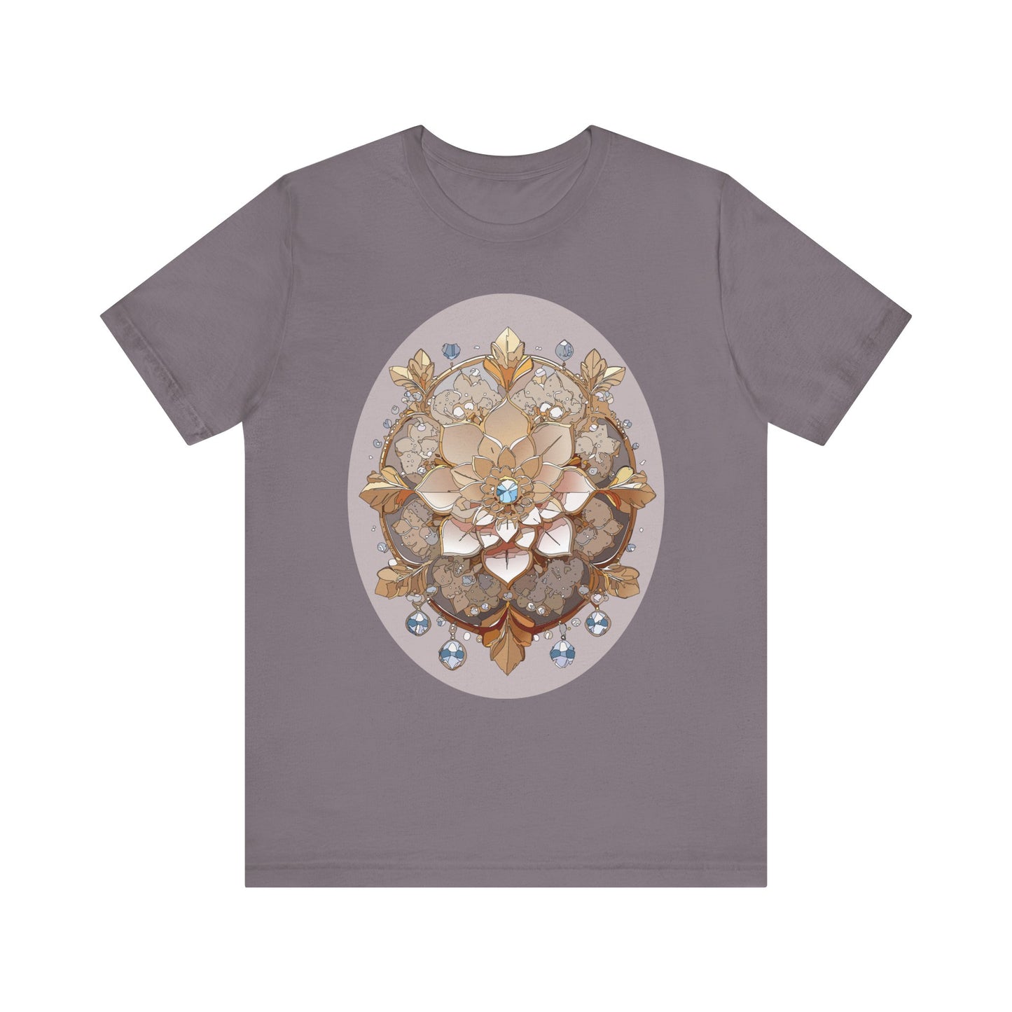 Floral Shirt, Flower Shirt, Tee Shirt with Antique Flower