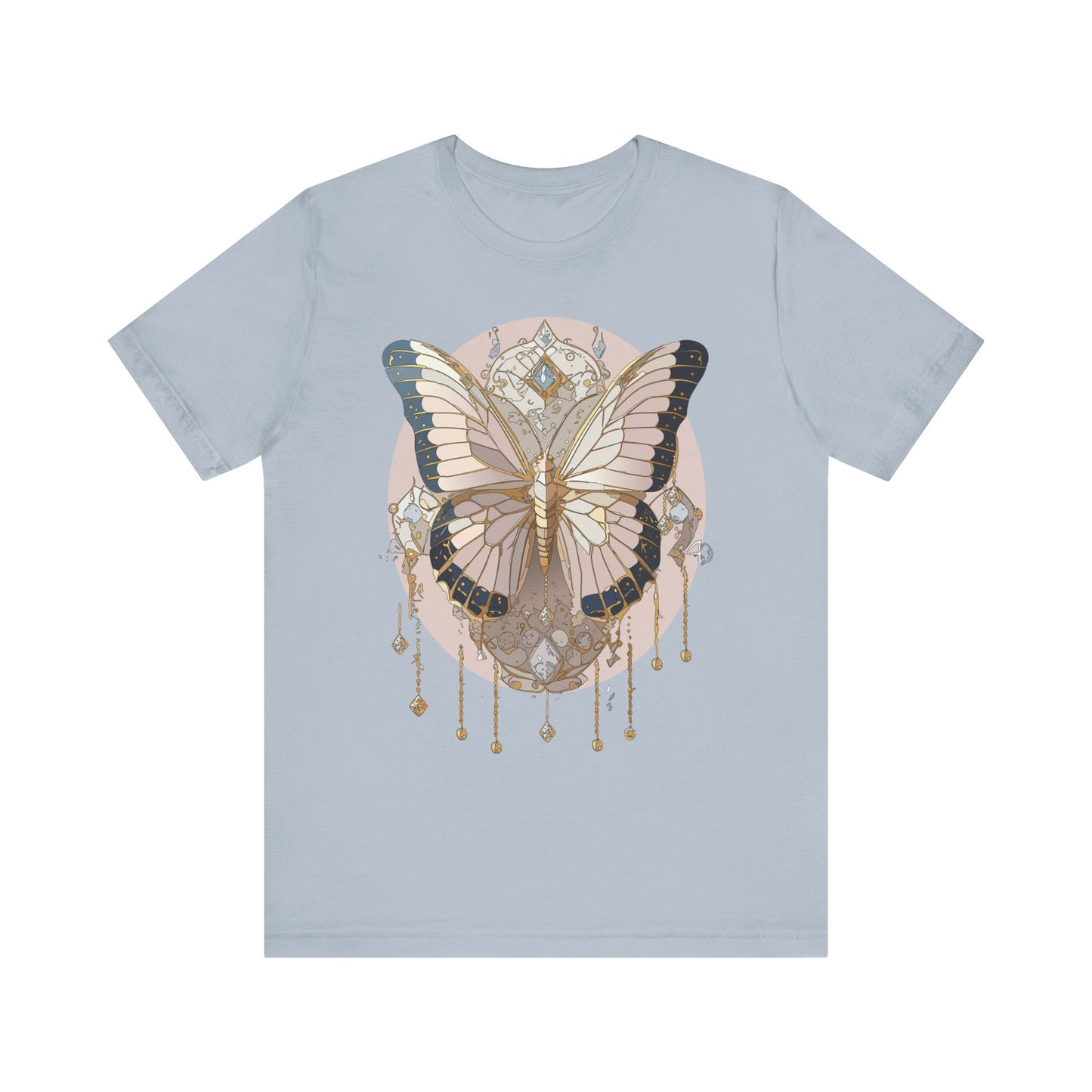 Butterfly Shirt, Shirt with Butterfly, Tee Shirt with Antique Butterfly