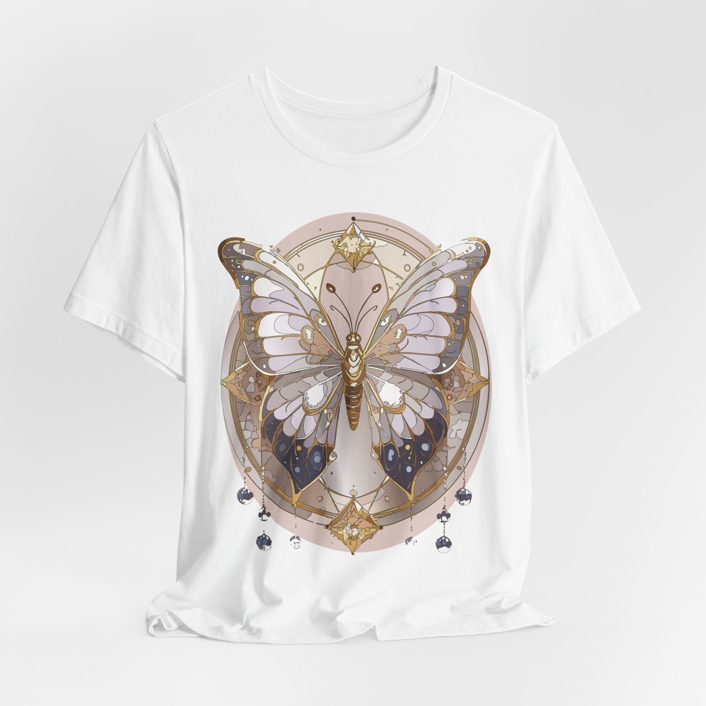 Butterfly Shirt, Shirt with Butterfly, Tee Shirt with Antique Butterfly