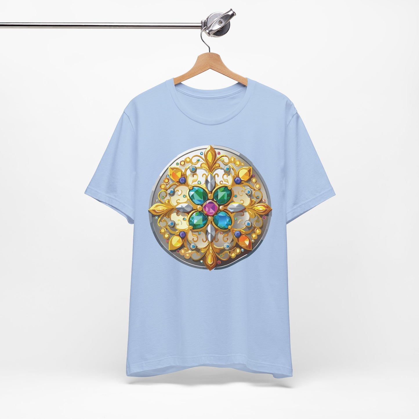 Medallion Shirt, Shirt with Medallion, Tee Shirt with Medal