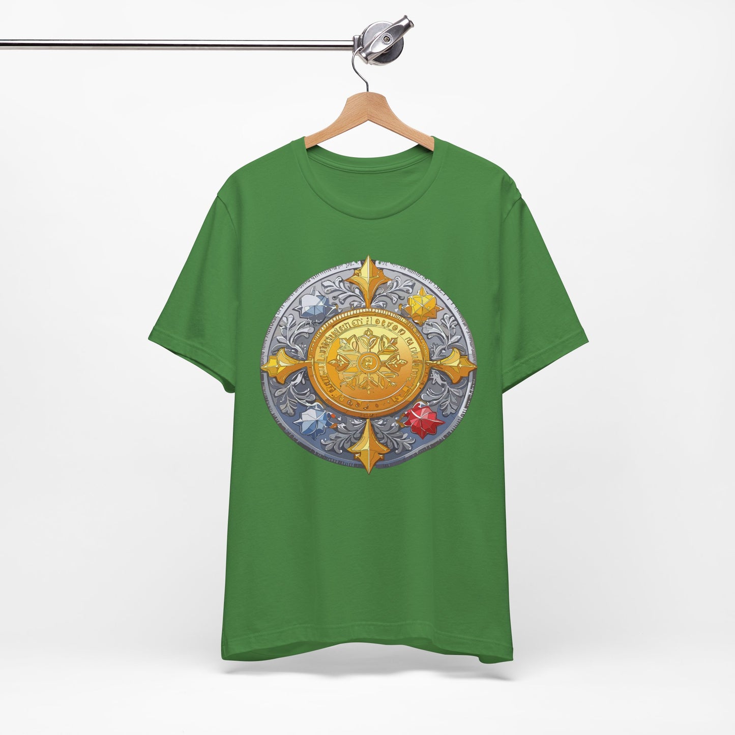 Coin Shirt, Shirt with Coin, Tee Shirt with Gold Coin, Shirt with Antique Coin