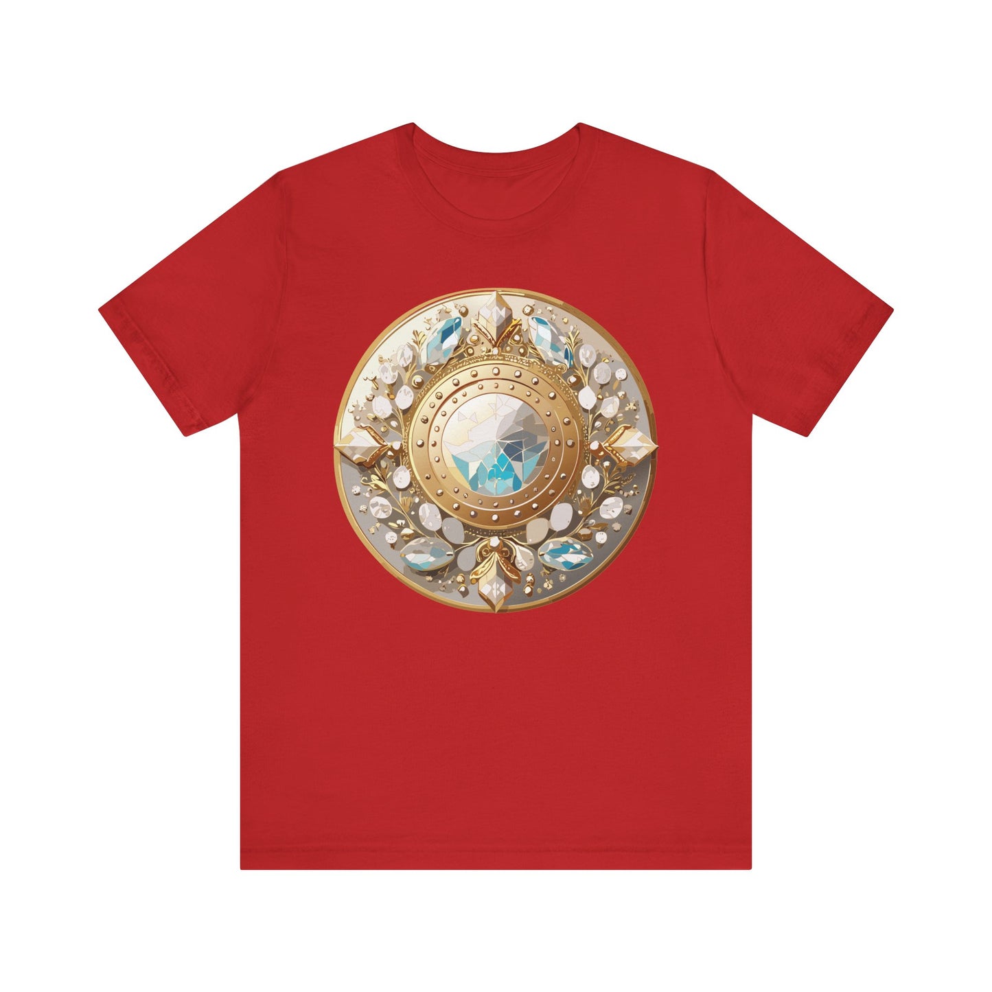 Medallion Shirt, Shirt with Medallion, Tee Shirt with Medal