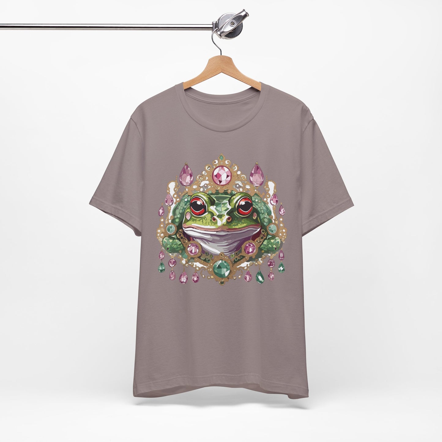 Animal Shirt, Shirt with Animal, Tee Shirt with Gold Animal Medal, Shirt with Antique Animal Medallion