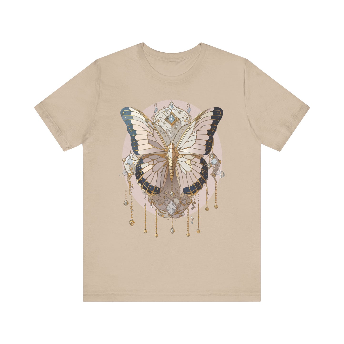 Butterfly Shirt, Shirt with Butterfly, Tee Shirt with Antique Butterfly