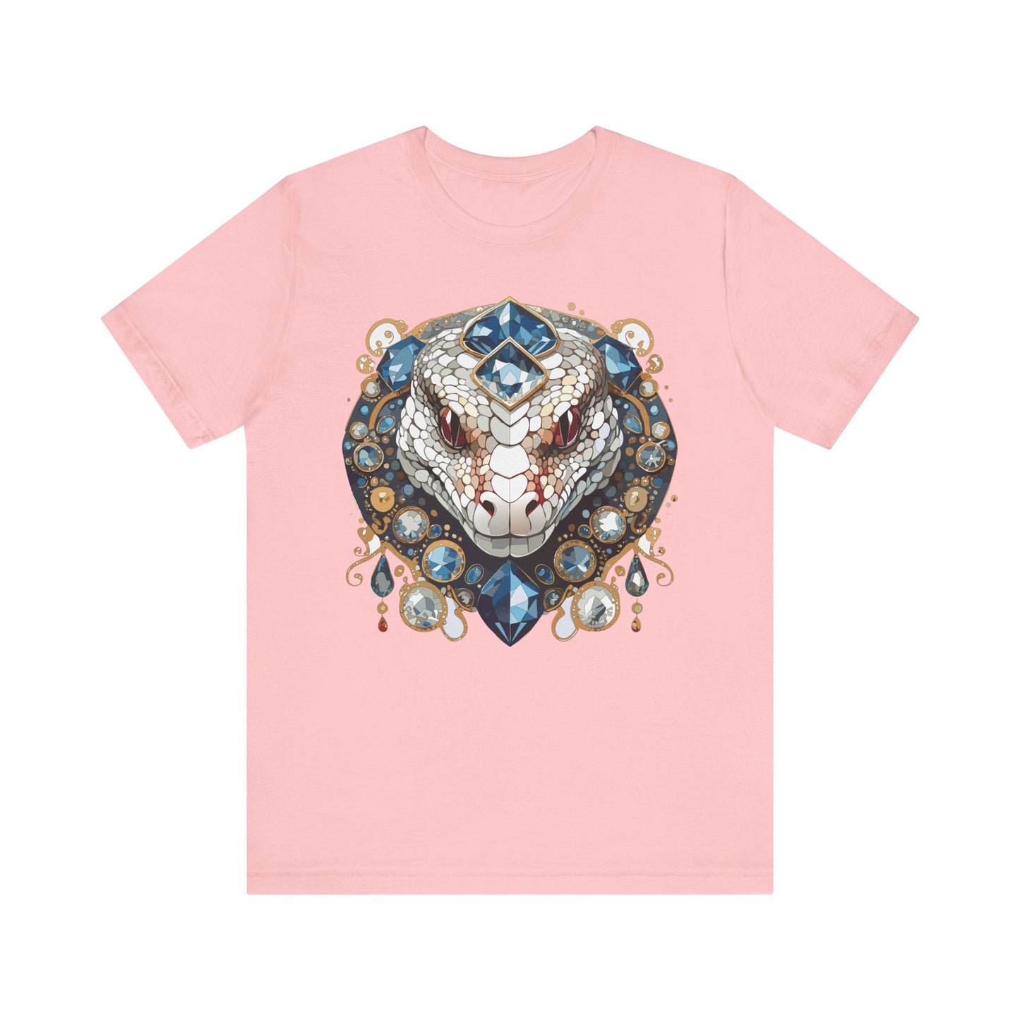 Animal Shirt, Shirt with Animal, Tee Shirt with Gold Animal Medal, Shirt with Antique Animal Medallion