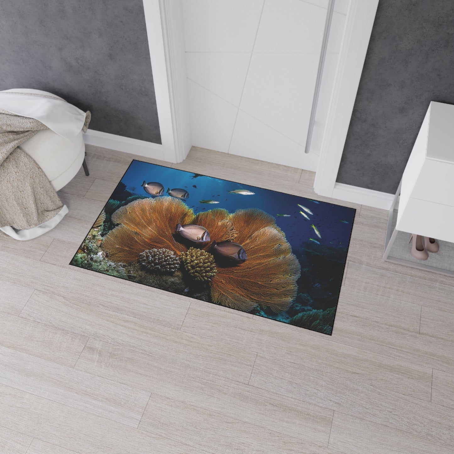 Heavy Duty Floor Mat - Deep Ocean