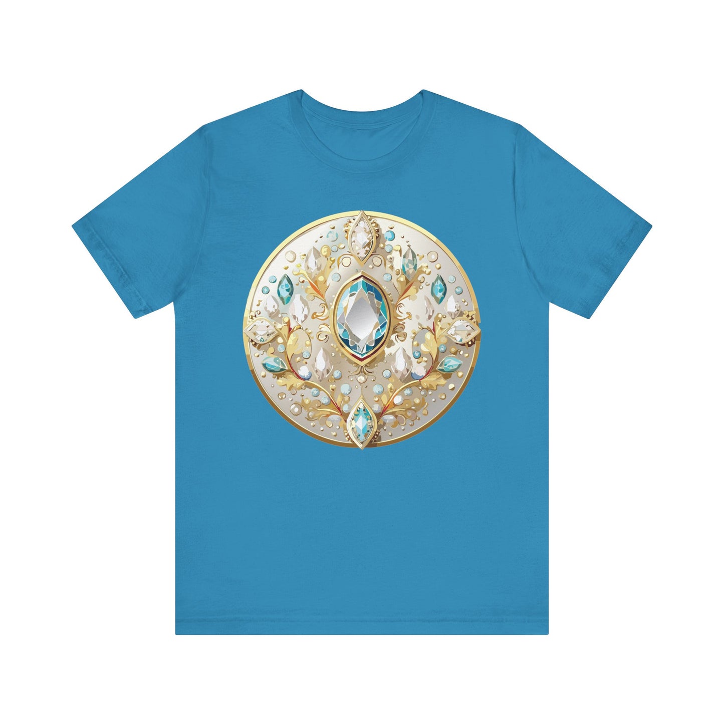 Medallion Shirt, Shirt with Medallion, Tee Shirt with Medal
