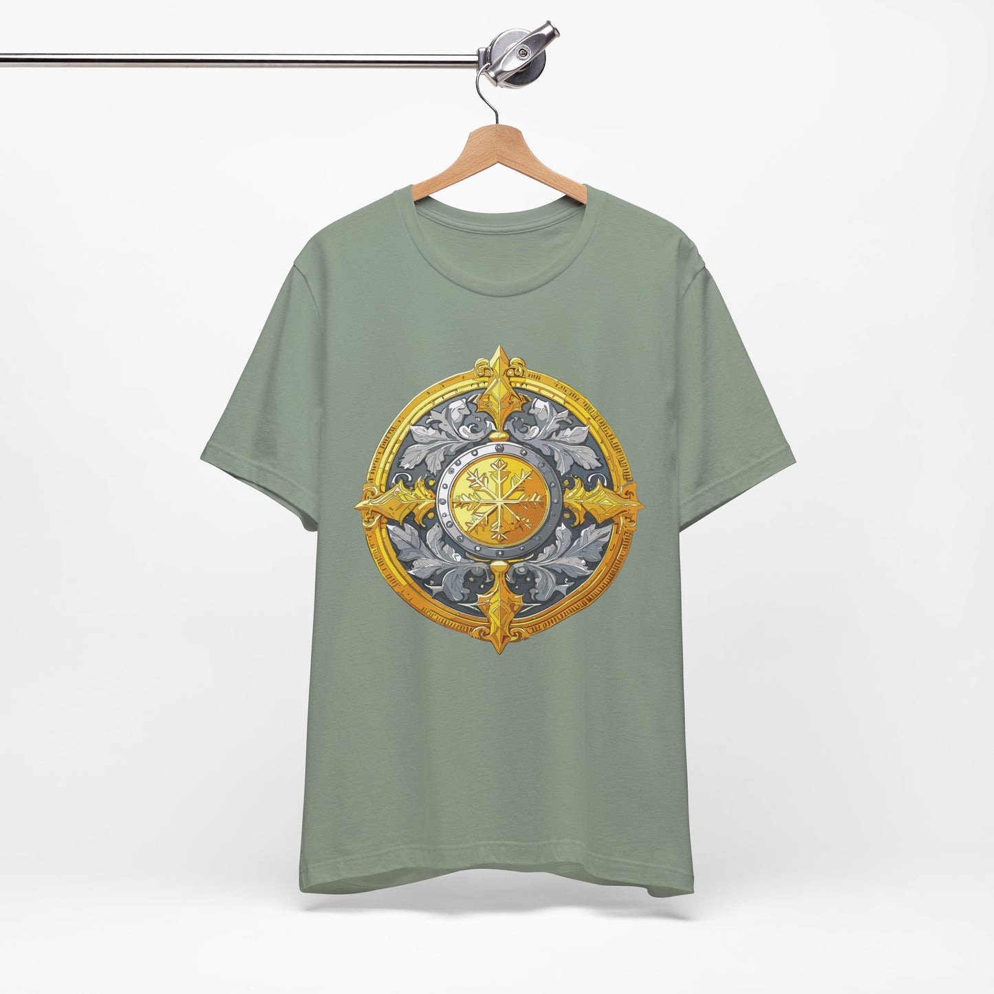Coin Shirt, Shirt with Coin, Tee Shirt with Gold Coin, Shirt with Antique Coin